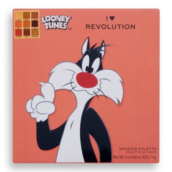 Revolution Beauty I ❤️ Looney Tunes Sylvester Eyeshadow Palette - Picture 3 of 3